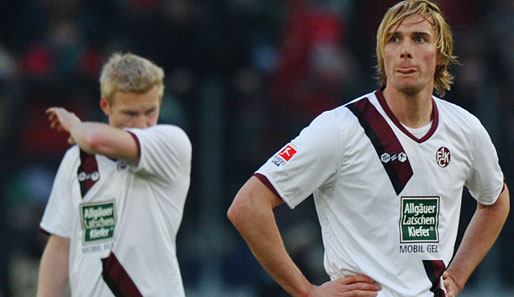 Der 1. FC Kaiserslautern bleibt in der Rückrunde auch nach der Partie bei Hannover 96 sieglos