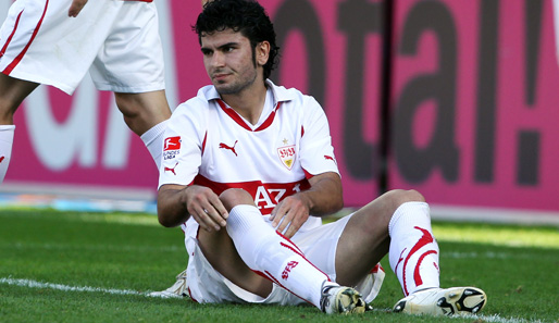 Serdar Tasci war bei der Niederlage des VfB Stuttgart hilflos
