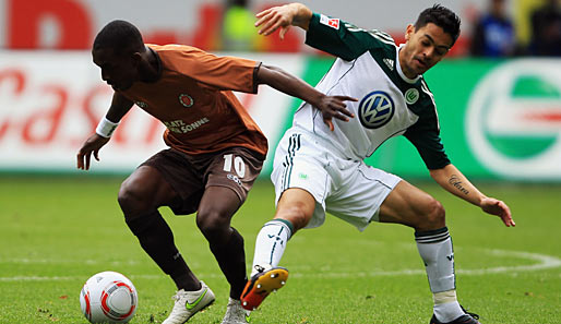 Der VfL Wolfsburg und der FC St. Pauli sind auch nach dem direkten Duell punktgleich (je 29)