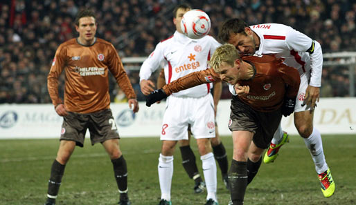 Das Hinspiel hat Mainz 05 mit 4:2 beim FC St. Pauli gewonnen