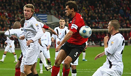 Letzte Saison siegte Bayer Leverkusen zu Hause mit 4:0 gegen Eintracht Frankfurt