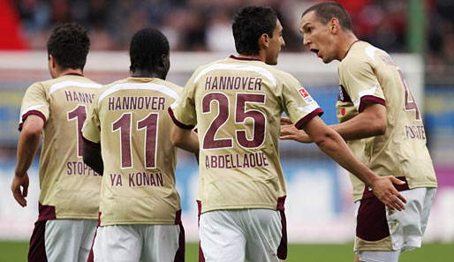 Erst eine Niederlage in sechs Spielen: Bei Hannover 96 läuft's bislang