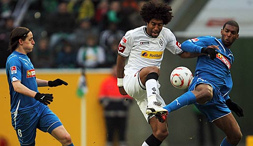 In der Saison 2010/11 gewann Hoffenheim zuhause gegen Mönchengladbach mit 3:2