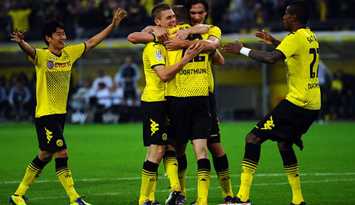 Borussia Dortmund feierte gegen Wolfsburg den dritten Heimsieg in Folge