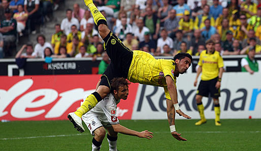In der Vorsaison verlor der BVB vor mehr als 20.000 mitgereisten Dortmunder Fans mit 0:1