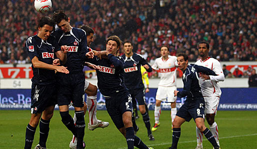 Die letzte Partie am Neckar gewannen die Kölner mit 1:0 durch ein Tor von Lukas Podolski