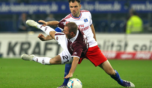 Das Hinrunden-Match zwischen Kaiserslautern und Hamburg endete mit einem 1:1