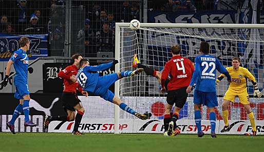 In der Vorrunde trennten sich Hoffenheim und die Hertha - noch mit Trainer Babbel - 1:1