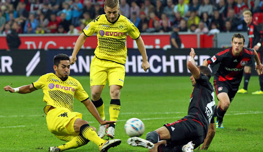 Bayer Leverkusen spielte vergangenen Spieltag bei Meister Borussia Dortmund 0:0