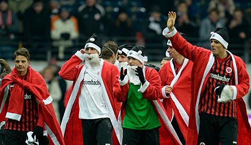Die Frankfurter Weihnachtsmänner konnten ihren Fans im letzten Heimspiel noch einen Sieg schenken