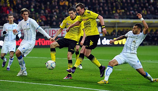 Borussia Dortmund tut sich gegen 1899 Hoffenheim für gewöhnlich schwer