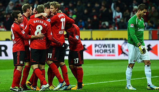 Noch nie endete eine Bundesliga-Partie zwischen Bayer und Frankfurt torlos