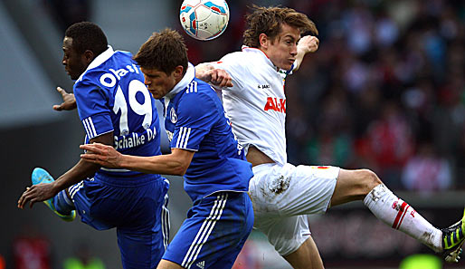 Beim letzten Spiel in Augsburg holte der FCA einen Punkt gegen Schalke