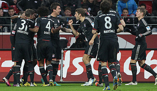 Die Bayern gehen unbeirrt ihren Weg. Auch Mainz 05 konnte die Heynckes-Truppe nicht gefährden
