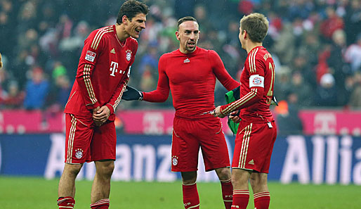Gomez, Ribery & Lahm: Treffen sich zwei Torschützen und ein doppelter Vorlagengeber