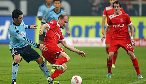 Düsseldorf ist seit sieben Spielen sieglos - genau wie vor dem Hinspiel gegen den HSV