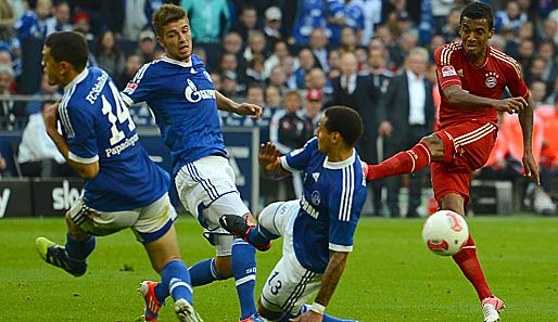 Da half auch aller Einsatz nichts: Schalke unterlag den Bayern mit 0:2