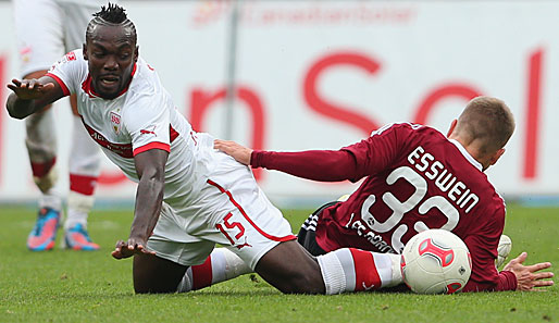 Das Spiel zwischen dem VfB Stuttgart und dem 1. FC Nürnberg hatte etwas von Abstiegskampf