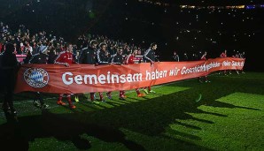 Der FC Bayern blieb in der Liga 2013 ungeschlagen - das hat vorher niemand geschafft