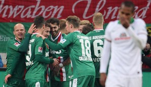 Der FC Augsburg war gegen Werder Bremen die wesentlich stärkere Mannschaft