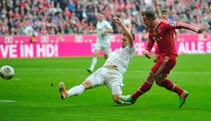 Doppelpacker: Xherdan Shaqiri erzielte zwei Treffer gegen den SC Freiburg