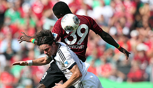 Mame Diouf erzielte in der 38. Minute das zwischenzeitliche 2:0 für Hannover 96