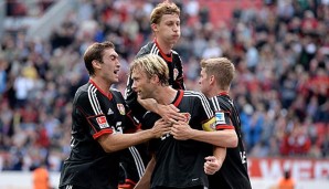Die Leverkusener gaben sich auch gegen Hannover keine Blöße und bleiben weiter oben dran