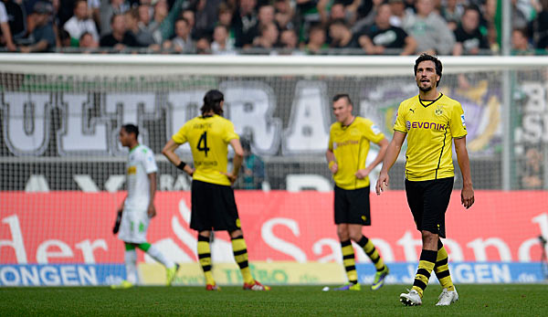 Borussia Dortmund scheiterte in Gladbach unterm Strich an sich selbst
