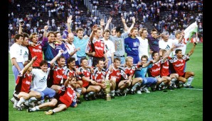 Der größte Erfolg: 1992 gewann Hannover 96 im Finale gegen Gladbach den DFB-Pokal