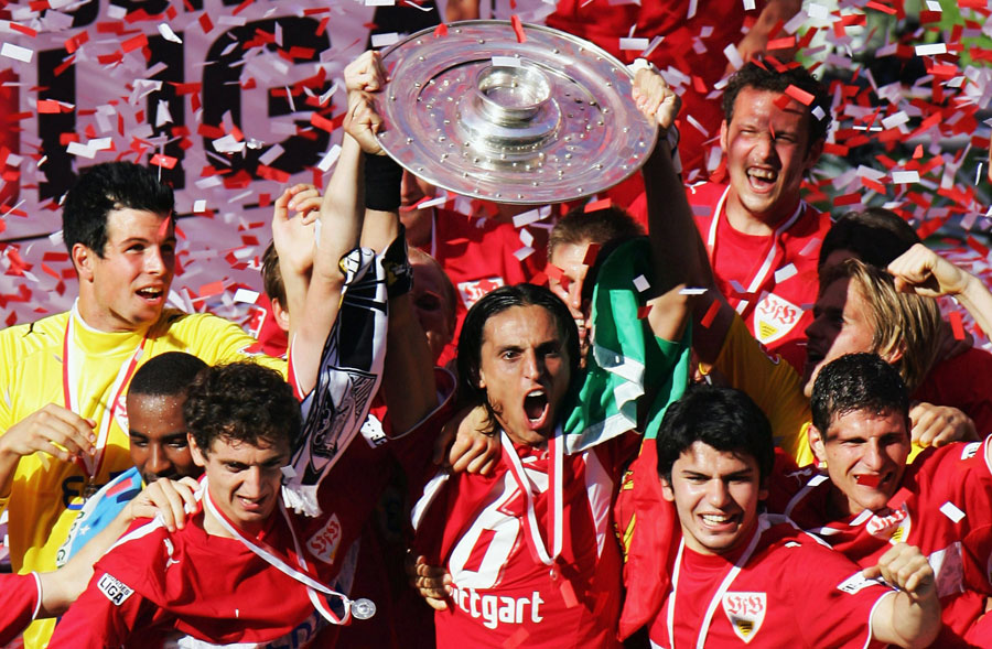 Der größte Erfolg: 2007 wurde Stuttgart unter Armin Veh Deutscher Meister