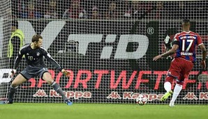 Rückstand schon in der 4. Minute: Manuel Neuer ohne Chance bei Dosts erstem Treffer