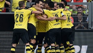 Borussia Dortmund lieferte gegen Gladbach eine starke Vorstellung ab