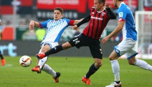 Stefan Lex (M.) und der FC Ingolstadt sicherten sich drei Punkte