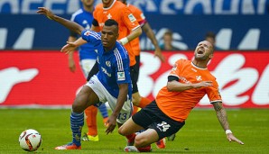Schalke und Darmstadt lieferten sich einen harten Kampf