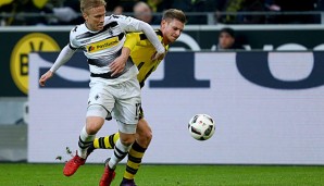 Dortmund glich den Gladbacher Führungstreffer nach nur 59 Sekunden wieder aus