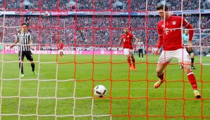Robert Lewandowski brachte den FC Bayern mit 1:0 in Führung