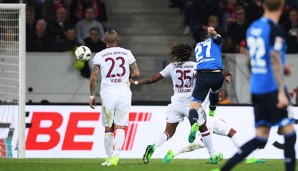 Andrej Kramaric erzielte mit einem Fernschuss das 1:0 für die TSG Hoffenheim