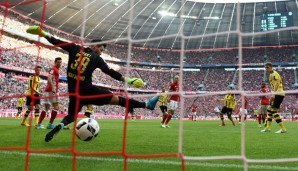 Franck Ribery brachte die Bayern früh in Führung