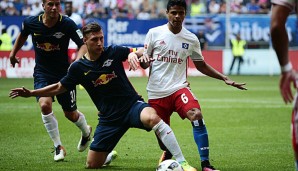 Douglas Santos feierte gegen RB Leipzig sein HSV-Debüt
