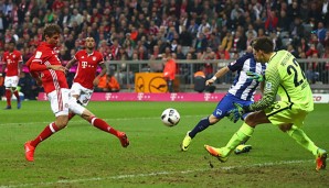 Thomas Müller erzielte gegen Hertha BSC keinen Treffer für den FC Bayern München