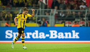 Mario Götze gab nach langer Zeit sein Debüt vor dem Dortmunder Publikum