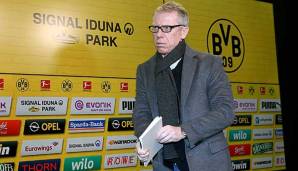 Peter Stöger ist der neue Cheftrainer von Borussia Dortmund