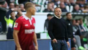 Hannover-Coach Andre Breitenreiter wartet mit 96 noch auf seine erste Niederlage