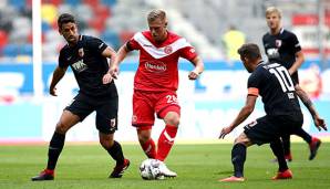 Fortuna Düsseldorf und der FC Augsburg teilten sich in einer umkämpften Partie die Punkte.