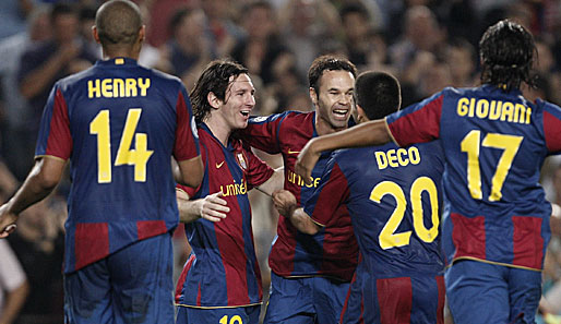 Messi, Henry, FC Barcelona, Deco, Champions League, Barca