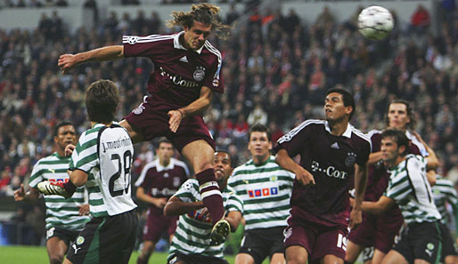 In der Saison 2006/07 gewannen die Bayern bei Sporting mit 1:0, zuhause gab's ein 0:0