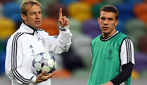 Jürgen Klinsmann hält eine Rückkehr von Lukas Podolski an die Isar für möglich