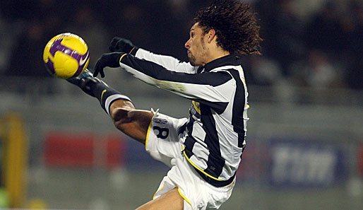 Juventus' Stürmer Amauri hat die italienische und brasilianische Staatsbürgerschaft