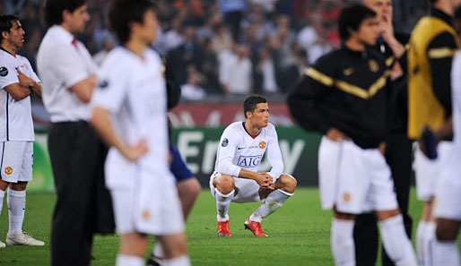 Cristiano Ronaldo erwischte wie das gesamte ManUnited-Team einen schlechten Tag