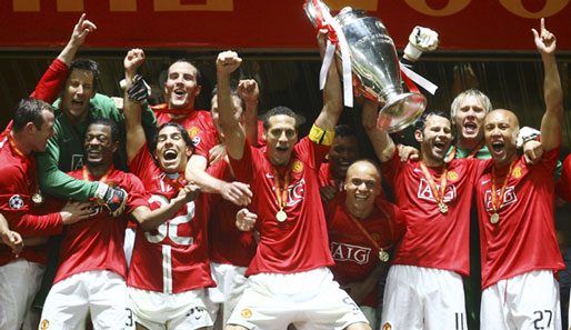 Der Titelverteidiger: Manchester United gewann im vergangenen Jahr die Champions League
